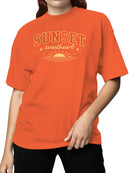 Sunset Sweetheart Vintage Design Women's T-shirt