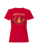 Campfire Adventure Over Wi-Fi Women's T-shirt