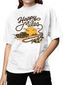 Happy Miles Adventure Drive Women's T-shirt