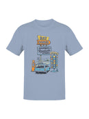 Retro Highways & Diner Design Men's T-shirt
