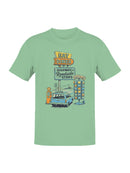 Retro Highways & Diner Design Men's T-shirt