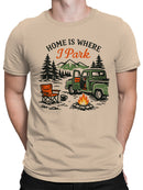 Home Is Where I Park Graphic Men's T-shirt