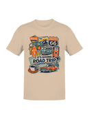 Vintage Route 66 Road Trip Art Men's T-shirt