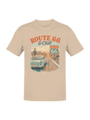 Route 66 & Chill Vintage Vibe Men's T-shirt