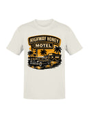 Highway Honey Motel Retro Art Men's T-shirt