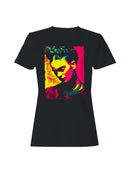 Vibrant Pop Art Portrait Women's T-shirt