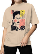 Abstract Modern Art Portrait Women's T-shirt