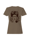 Floral Art Tribute Design Women's T-shirt