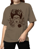 Floral Art Tribute Design Women's T-shirt