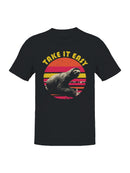 Chill Vibes Sloth Retro Art Men's T-shirt