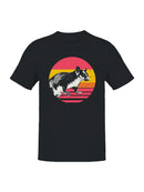 Retro Sugar Glider Sunset Vibes Men's T-shirt
