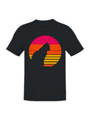 Retro Cat Silhouette Adventure Men's T-shirt