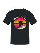 Retro Snowboarder Ride Loose Men's T-shirt