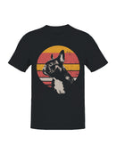 Vintage French Bulldog Art Men's T-shirt