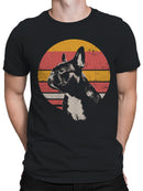 Vintage French Bulldog Art Men's T-shirt