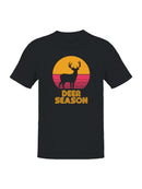 Vintage Deer Season Sunset Art Men's T-shirt