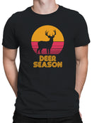 Vintage Deer Season Sunset Art Men's T-shirt