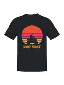 Retro Dirt First ATV Adventure Men's T-shirt