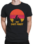 Retro Dirt First ATV Adventure Men's T-shirt