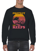 Protect the Reefs Ocean Conservation Men's Sweatshirt