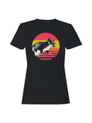 Retro Sugar Glider Sunset Vibes Women's T-shirt