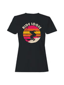Retro Snowboarder Ride Loose Women's T-shirt