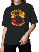Silently Judging Your Grammar Owl Women's T-shirt