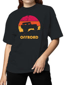 Vintage Offroad Adventure Design Women's T-shirt