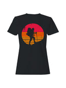 Retro Sunset Hiking Adventure Women's T-shirt