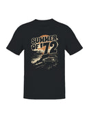 Chicago Skyline with Cosmic Splash Men's T-shirt