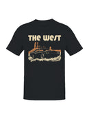 Deep Sea Octopus and Coral Art Men's T-shirt