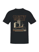 Cool Angel Statue with Shades Men's T-shirt