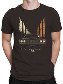 Western Frontier Cowboy Scene Men's T-shirt