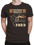 Retro Cool Cat with Sunglasses Men's T-shirt