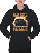 Vintage Country Miles Truck Art Men's Hoodie