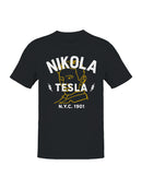 Nikola Tesla NYC 1901 Portrait Men's T-shirt