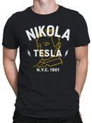 Nikola Tesla NYC 1901 Portrait Men's T-shirt