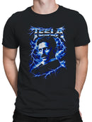 Tesla Electric Power Art Design Men's T-shirt