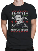 Nikola Tesla Festive Design Men's T-shirt