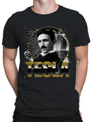 Nikola Tesla Electric Design Art Men's T-shirt