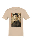 Tesla Vintage Collage Art Print Men's T-shirt