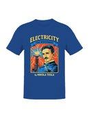 Electricity Guide by Nikola Tesla Men's T-shirt