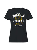 Nikola Tesla NYC 1901 Portrait Women's T-shirt
