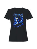 Tesla Electric Power Art Design Women's T-shirt