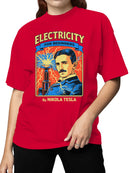 Electricity Guide by Nikola Tesla Women's T-shirt