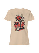 Desert Sunset Cowboy Scene Women's T-shirt