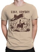 Easy Cowboy Western Desert Art Men's T-shirt