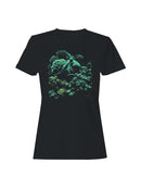 Deep Sea Octopus and Coral Art Women's T-shirt