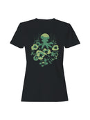 Octopus Blossom Symphony Women's T-shirt