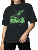 Cosmic Mount Rushmore Nightscape Women's T-shirt